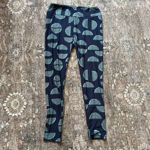 LulaRoe Patterned Leggings • size tall & curvy